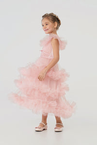 Multitiered Tulle Dress
