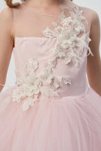 Load image into Gallery viewer, Flowers and Feathers Tutu-Dress