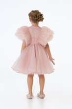 Load image into Gallery viewer, Tulle Sleeves Puffy Dress