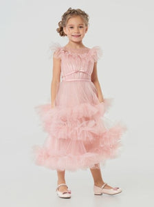 Multitiered Tulle Dress