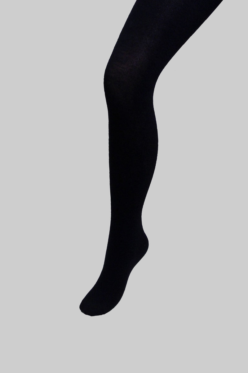 Choupette Black Glitter Tights