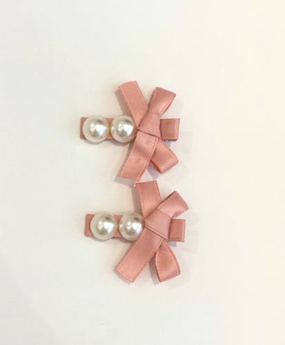 Pearl Decor Pins (2-Pack), Pink