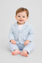 Load image into Gallery viewer, Stripe Linen Blazer and Pant Set