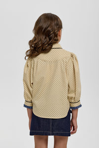 Ruffle Decorated Blouse