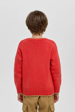 Load image into Gallery viewer, Contrast Trim Knit Sweater