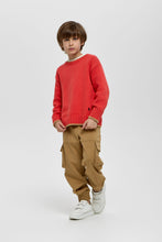 Load image into Gallery viewer, Contrast Trim Knit Sweater