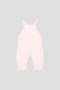 Side Buttons Velour Romper