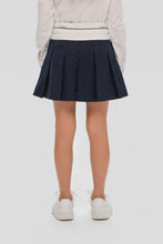 Cargar imagen en el visor de la galería, Pleated Stripe Skort