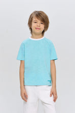 Cargar imagen en el visor de la galería, Sports T-shirt, Light Blue Melange