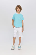 Cargar imagen en el visor de la galería, Sports T-shirt, Light Blue Melange
