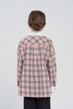 Load image into Gallery viewer, Contrast Collar Checkered Shirt