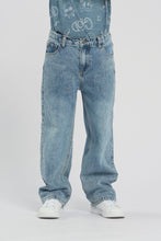 Load image into Gallery viewer, Relaxed Fit Denim Pants