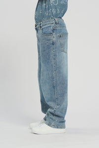 Relaxed Fit Denim Pants