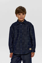 Cargar imagen en el visor de la galería, Embossed Denim Shirt