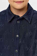 Cargar imagen en el visor de la galería, Embossed Denim Shirt