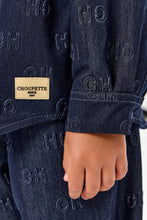 Cargar imagen en el visor de la galería, Embossed Denim Shirt