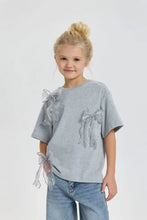 Cargar imagen en el visor de la galería, 3D Organza Bows T-Shirt