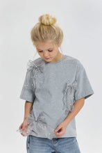 Cargar imagen en el visor de la galería, 3D Organza Bows T-Shirt