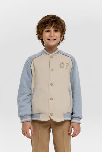 Two-Tone Bomber Jacket