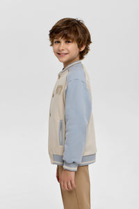 Two-Tone Bomber Jacket