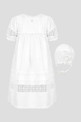 Crochet Lace Baptismal/Christening Gown