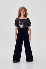 Load image into Gallery viewer, Sequins Blouse and Pant Set