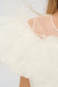 3D Decors Tulle Dress