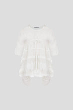 Load image into Gallery viewer, Soft Lace Coverall-Dress, White