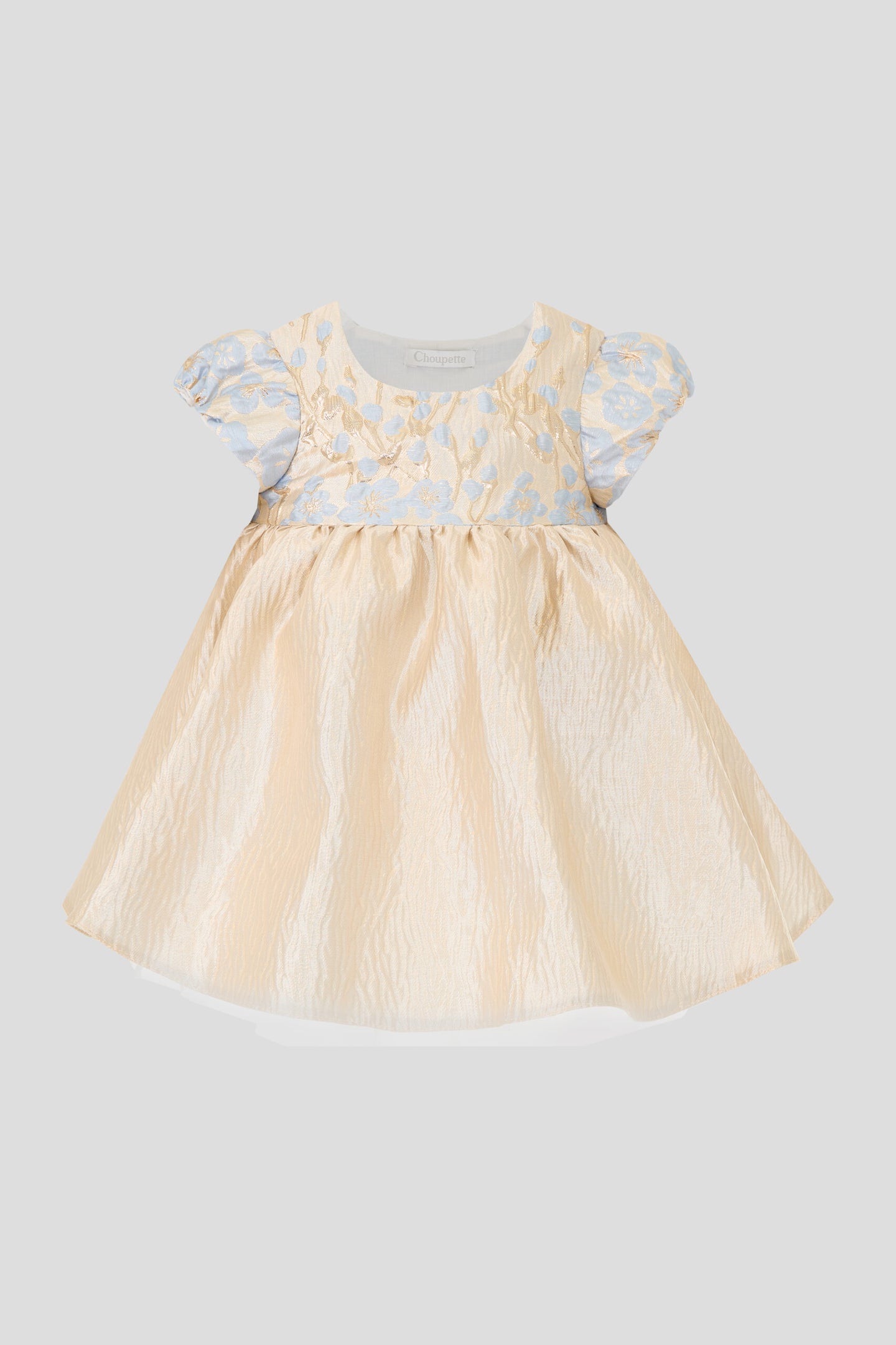 brocade skater dress Darleen Brocade Lace-Up Skater Dress