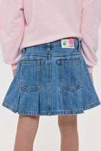 Cargar imagen en el visor de la galería, Frill Trim Denim Skirt