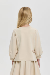 Loose Sleeves Sweatshirt