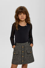 Cargar imagen en el visor de la galería, Mesh Logo Sleeves Blouse