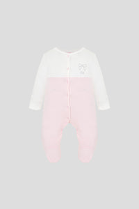Bow Rhinestone Coverall and Hat Set