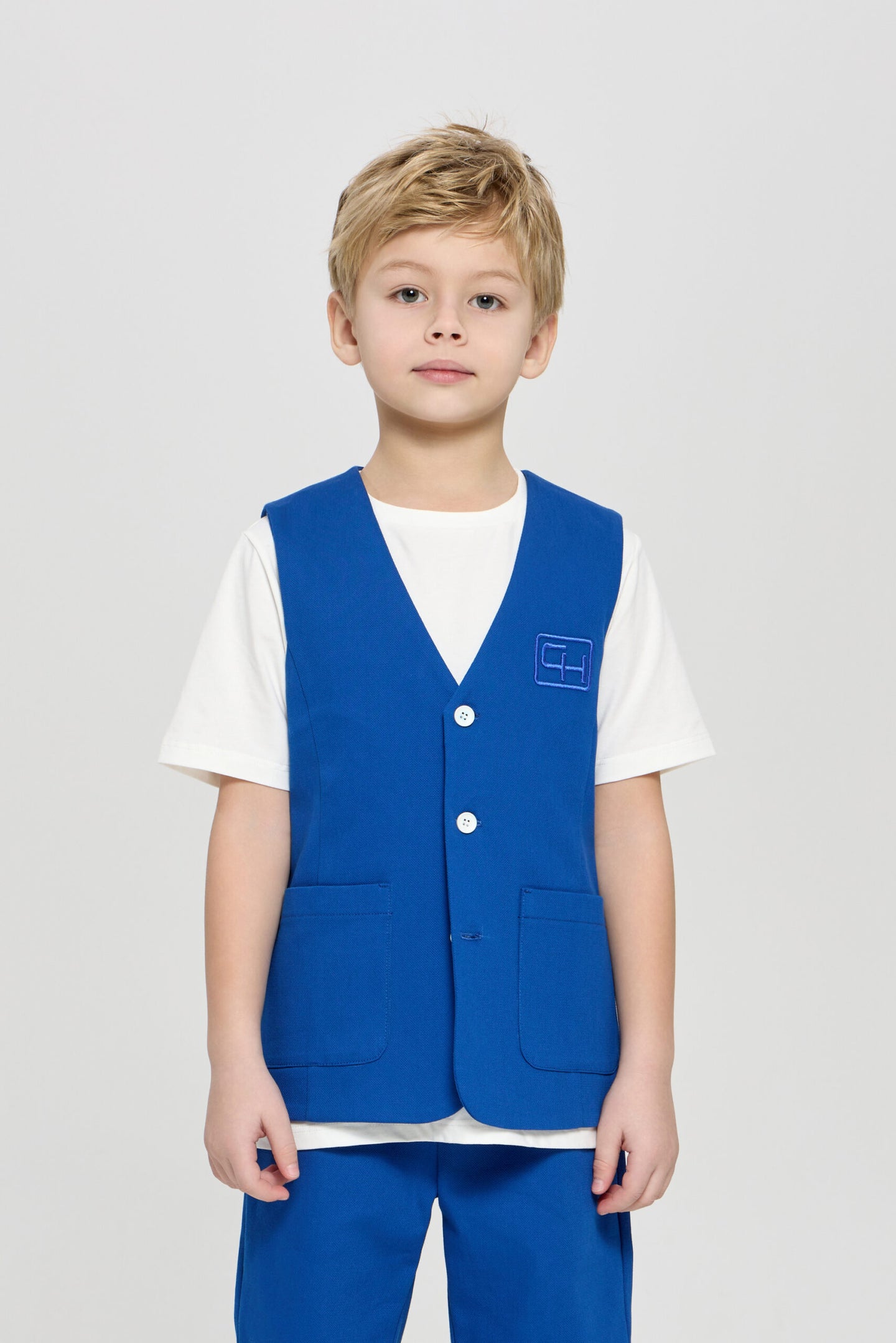 Logo Vest and Shorts Set