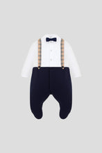 Load image into Gallery viewer, Checkered Suspenders Overall