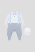 Cargar imagen en el visor de la galería, Suspender Imitation Overall and Hat Set