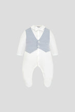 Load image into Gallery viewer, Two-Tone Vest Imitation Overall Set