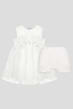 Load image into Gallery viewer, 3D Gardenia Decor Dress with Bloomer