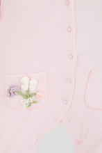 Load image into Gallery viewer, Flower Bouquet Decor Coverall, Pink