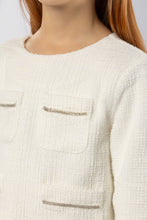 Cargar imagen en el visor de la galería, Embellished Tweed Set