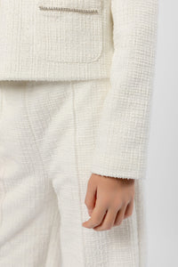 Embellished Tweed Set