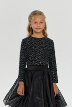 Cargar imagen en el visor de la galería, Sequins Crop Blouse
