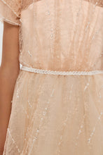 Load image into Gallery viewer, Beaded Lace High-Low Dress