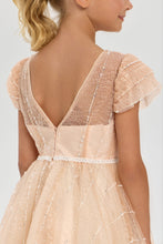 Load image into Gallery viewer, Beaded Lace High-Low Dress