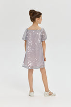 Load image into Gallery viewer, Bell Sleeve Sequins Cocktail Dress
