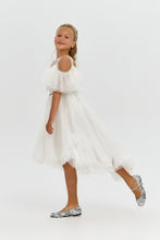 Load image into Gallery viewer, Embellished Belt High-Low Dress