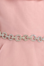 Load image into Gallery viewer, Rosette Collar Organza Dress