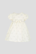 Cargar imagen en el visor de la galería, Rhinestones Bows Dress with Bloomer
