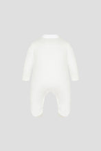 Cargar imagen en el visor de la galería, Stripe Vest Tuxedo-Coverall with Bonnet