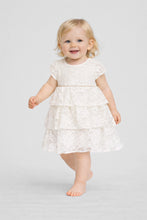 Cargar imagen en el visor de la galería, Sparkly Lace Flounced Dress